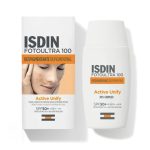 کرم ضد آفتاب ضد لک ایزدین ISDIN SPF50 مدل اسپات پریونت SPOT PREVENT  بی رنگ مناسب انواع پوست حجم 50 میلی لیتر