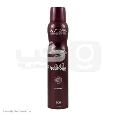 اسپری مردانه ایفوریا EUPHORIA بادی کر BODY CARE حجم 200 میلی لیتر