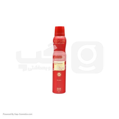 اسپری زنانه باكارات رژ BAKARAT ROZH بادی کر BODY CARE حجم 200 میلی لیتر