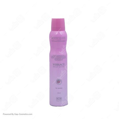 اسپری زنانه ورساچه صورتی VERSACE PINK بادی کر BODY CARE حجم 200 میلی لیتر