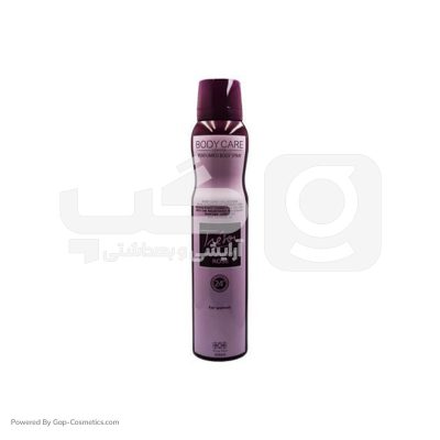 اسپری زنانه ميدنايت رز MIDNIGHT ROZ بادی کر BODY CARE حجم 200 میلی لیتر