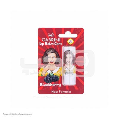 بالم لب گابرینی GABRINI SPF20 رایحه تمشک حجم 5 گرم