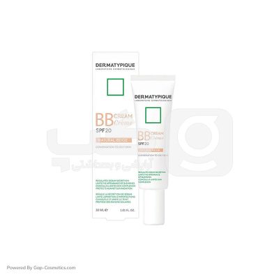 بي بي كرم درماتیپیک Dermatypique B B Cream SPF20 مدل نچرال بژ مناسب پوست چرب حجم 30 میلی لیتر