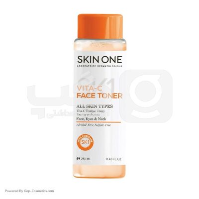 تونر اسکین وان SKIN ONE مدل ویتامین سی Vita-C حجم 250 میلی لیتز