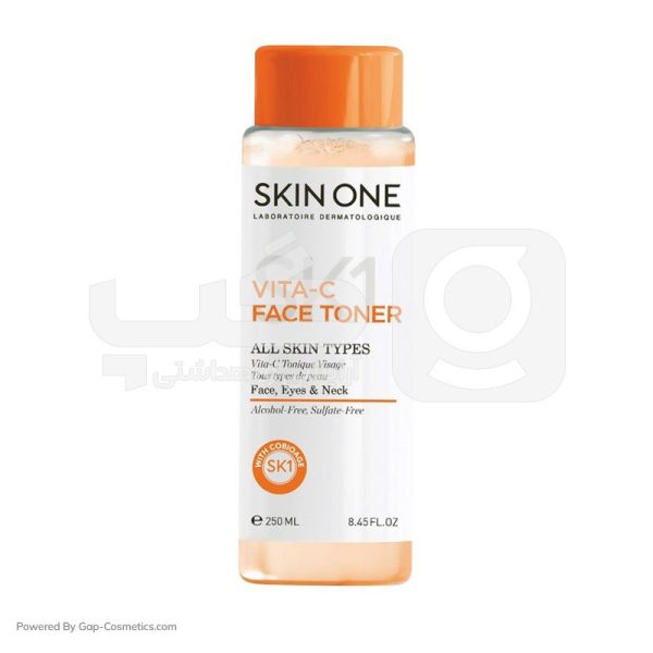 تونر اسکین وان SKIN ONE مدل ویتامین سی Vita-C حجم 250 میلی لیتز