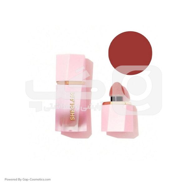 رژگونه مایع شیگلم SHEGLAM رنگ ریسکی بیزینس RISKY BUSINESS حجم 5/2 میلی لیتر