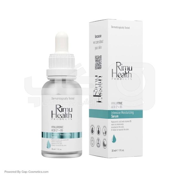 سرم آبرسان ریموهلث RIMU HEALTH حاوی هیالورونیک اسید حجم 30 میلی لیتر