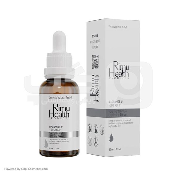 سرم ضدجوش ریموهلث RIMU HEALTH حاوی نیاسینامید حجم 30 میلی لیتر
