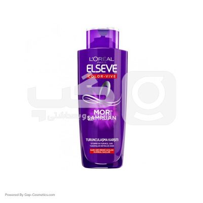 شامپو اورال LOREAL مناسب ضد زردی حجم 450 میلی لیتر