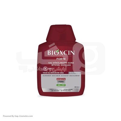 شامپو ضد ریزش مو بیوکسین BIOXCIN مدل فورته FORTE مناسب موهای نازک و کم حجم، حجم 300 میلی لیتر
