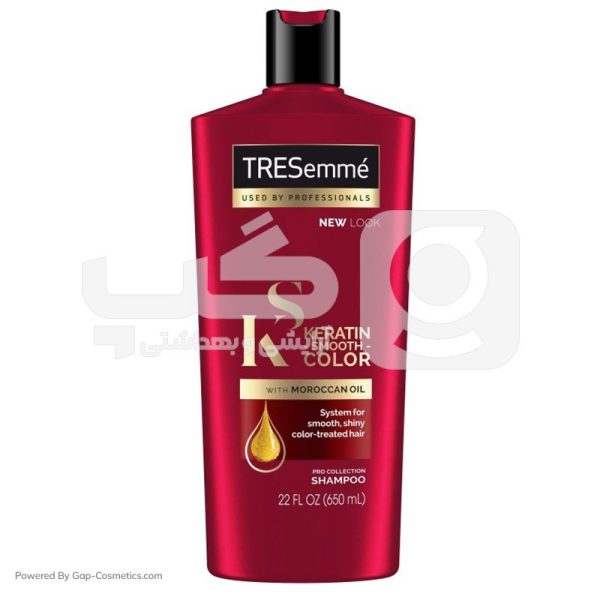 شامپو مو ترزمه TRESEMME مناسب موهای رنگ شده حجم 650 میلی لیتر