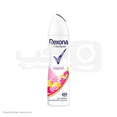ضد تعريق رکسونا REXONA زنانه تروپيكال حجم 200 میلی لیتر