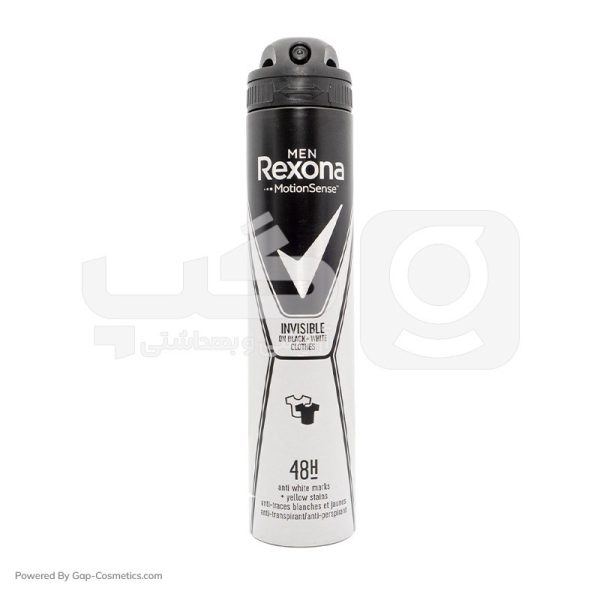 ضد تعريق رکسونا REXONA مردانه اينويزیبل وايت حجم 200 میلی لیتر