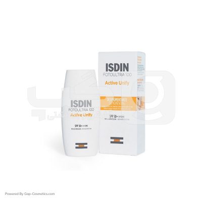 کرم ضد آفتاب ضد لک ایزدین ISDIN SPF50 مدل اسپات پریونت SPOT PREVENT  بی رنگ مناسب انواع پوست حجم 50 میلی لیتر