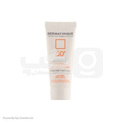 کرم ضد آفتاب ضد لک SPF 50 درماتیپیک Dermatypique مناسب پوست کدر و مستعد لک حجم 40 میلی لیتر