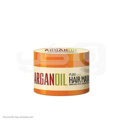ماسک موی تقویت کننده و ترمیم کننده پیورنیچر PURE NATURE حاوی روغن آرگان مناسب انواع مو حجم 250 میلی لیتر