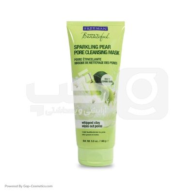 ماسک صورت گلابی فریمن FREEMAN حجم 140 میلی لیتر