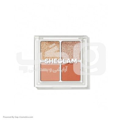 پالت سایه چشم شیگلم SHEGLAM مدل 4 رنگ چارم اسکول CHARM SCHOOL