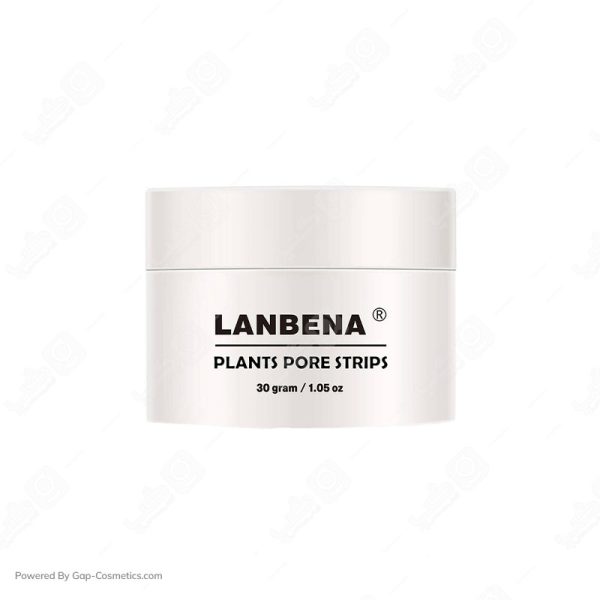 چسب بینی ضد جوش سرسیاه لنبنا LANBENA تعداد 60 عددی مناسب انواع پوست 30 گرم