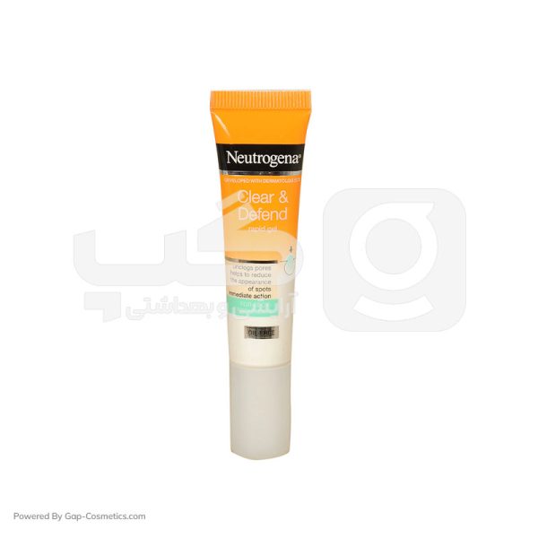ژل ضد جوش 4 ساعته نوتروژینا NEUTROGENA مدل DEFENCE RAPID  حجم 15 میلی لیتر