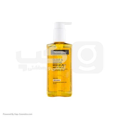 ژل میسلار نوتروژینا NEUTROGENA حاوی عصاره زردچوبه مناسب پوست مختلط حجم 200 میلی لیتر