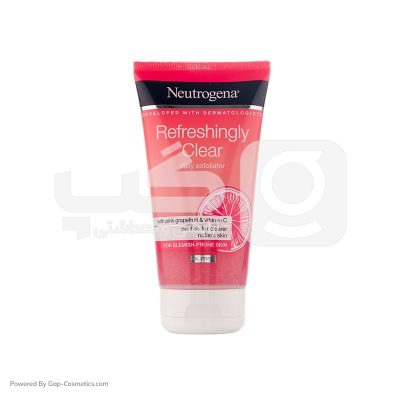 کرم اسکراپ نوتروژینا NEUTROGENA مدل لایه بردار حاوی گریپ فروت مناسب انواع پوست حجم 150 میلی لیتر