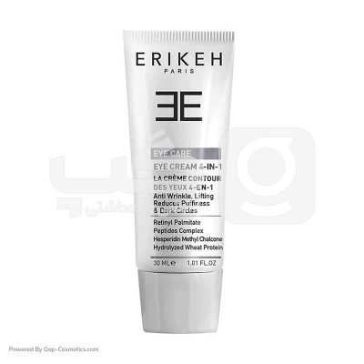 کرم دور چشم اریکه ERIKEH مدل EYE CARE 4 IN  1 حجم 30 میلی لیتر