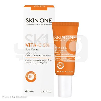 کرم دور چشم اسکین وان SKIN ONE  مدل Vitamin C حجم 20 میلی لیتر