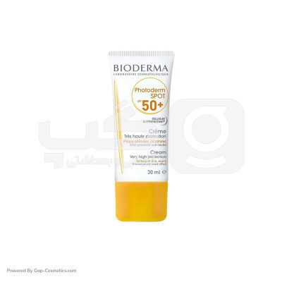 کرم ضد آفتاب بی رنگ  بایودرما BIODERMA مدل فتودرم اسپات PHOTODERM SPOT حجم 30 میلی لیتر