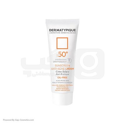 کرم ضد آفتاب SPF50 درماتیپیک Dermatypique مناسب پوست چرب و جوش دار حجم 40 میلی لیتر