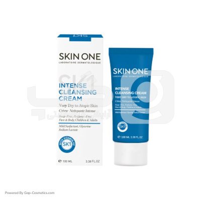 کرم پاک کننده صورت و بدن اسکین وان SKIN ONE مناسب پوست خشک و خیلی خشک 100میلی لیتر