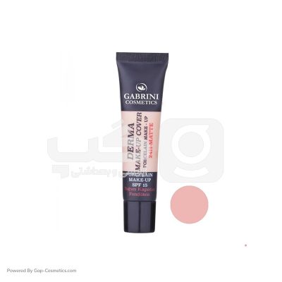 کرم پودر گابريني GABRIN SPF15 شماره 102 مناسب انواع پوست حجم 40 میلی لیتر