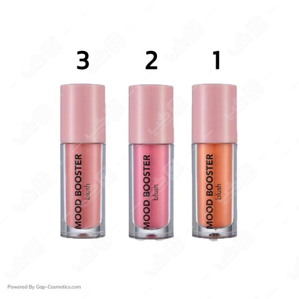 رژگونه مایع فلورمار FLORMAR مدل مود بوستر MOOD BOOSTER مناسب انواع پوست حجم 4 میلی لیتر