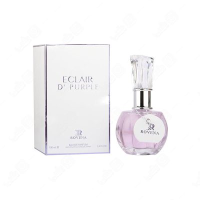 ادکلن زنانه روونا ROVENA مدل اکلایر دی پورپل ECLAIR D ' PURPLE حجم 100 میلی لیتر