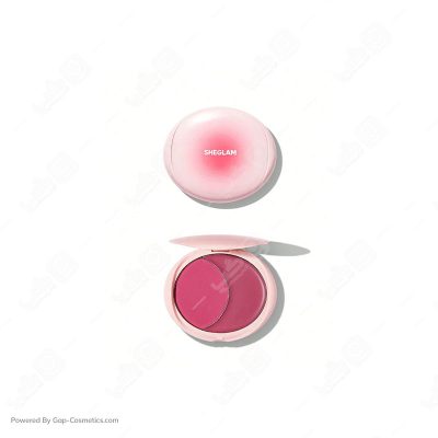 رژگونه دوقلو پودری کرمی شیگلم SHEGLAM مناسب انواع پوست رنگ PITAYA FRUIT