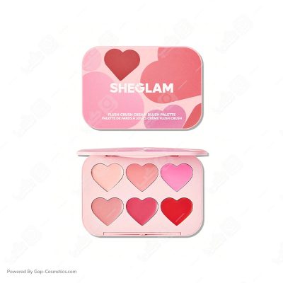پالت رژگونه کرمی شیگلم SHEGLAM مدل BLUSHING BOUQUET مناسب انواع پوست حجم 12 میلی لیتر