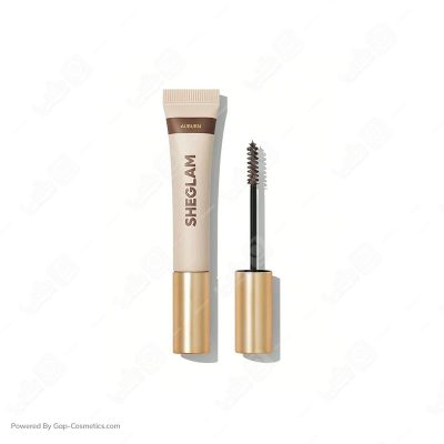 ژل ابروی رنگی شیگلم SHEGLAM رنگ AUBRUN مناسب انواع ابرو