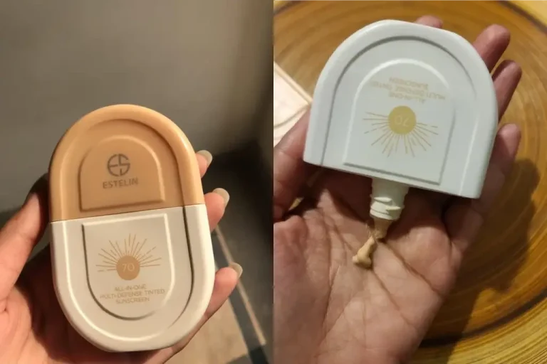 کرم ضد آفتاب رنگی استیلن ESTELIN SPF 50 مدل ALL IN ONE مناسب انواع پوست‌ حجم 50 میلی‌لیتر