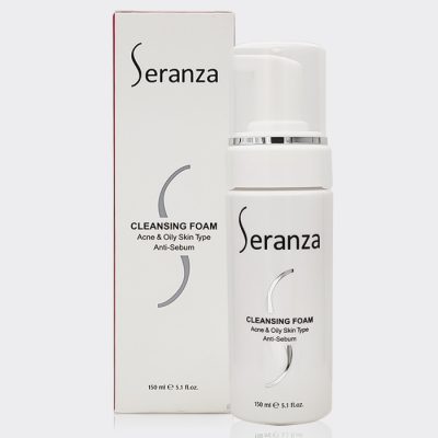 فوم شستشو ضد جوش سرانزا Seranza Acne & Oily Skin Cleansing Foam 150ml