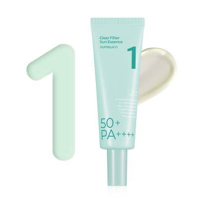 اسنس ضدآفتاب نامبوزین ++++numbuzin No.1 Clear Filter Sun Essence SPF 50+ PA