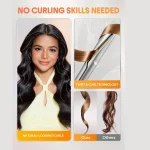 اتو مو دو کاره شیگلم دوکاره صاف کننده و فرکننده مدل Sleek Chic Twist Kiss - Image 2