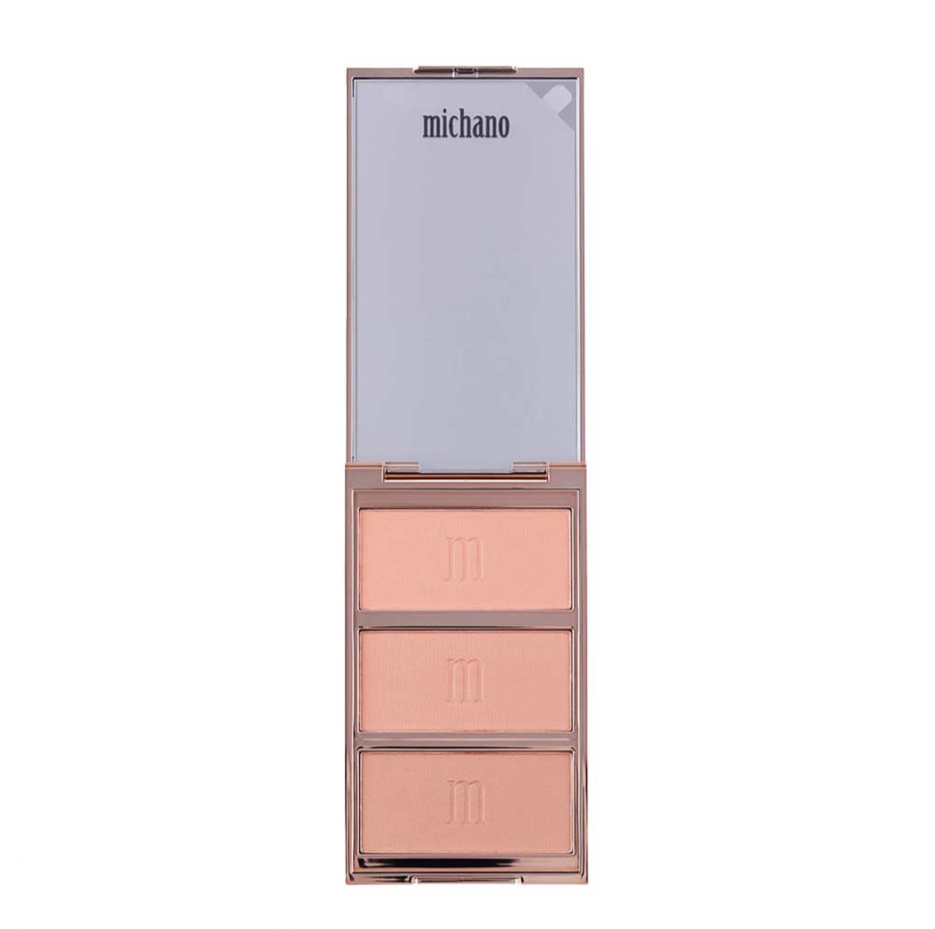 Screenshot پالت رژگونه 3 رنگ شماره 440 میچانو MICHANO Blush Palette - تصویر 1