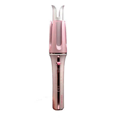 فر کننده مو شیگلم (کرلی) سایز ۲۵ رنگ صورتی طرح جدید ( uk plug )