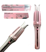 فر کننده مو شیگلم (کرلی) سایز ۲۵ رنگ صورتی طرح جدید ( uk plug ) - تصویر 2