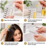 شانه روغن‌زن پوست سر مخزن‌دار Scalp Oil Applicator Comb - تصویر 3